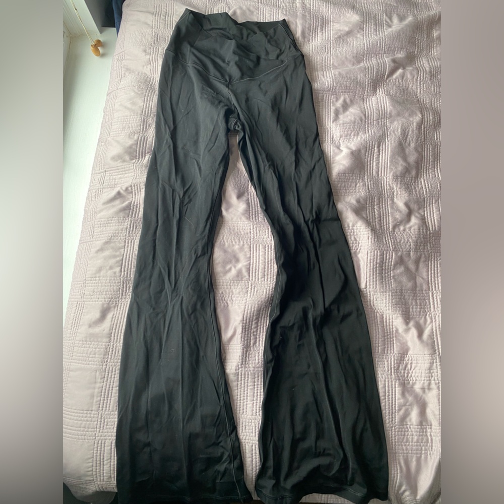 Aerie Black Flare Leggings